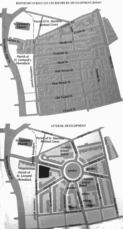 Development plan for the Nichol, Bethnal Green