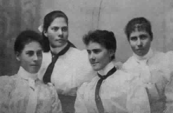 Ethel, Winifred, Lucy, and Ruth - the Gibsons